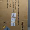 H-Qprobd Mobile Whiteboard 36"x24" Magnetic Dry Erase Board with Stand - Adjustable Height Double Side Rolling White Boards on Wheels for Home, Office & School