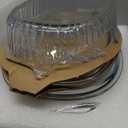 M MCIRCO 2-Piece Glass Casserole Baking Dish, Set of 2 Casseroles With Glass Lids, 1.9 Qt and 3 Qt