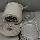 bella 16 Cup Rice Cooker with Steamer, Dishwasher Safe Steaming Basket, Rice Paddle and Measuring Cup, Removable Nonstick Cooking Bowl, Automatic Keep Warm Function, 400 Watt, Oatmilk