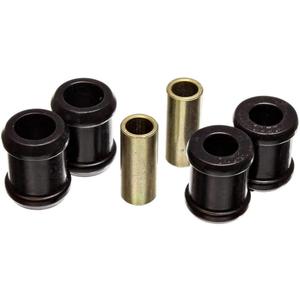 Energy Suspension Shock End Bushing, Rear, Polyurethane/Steel, Black/Cadmium, compatible with GM Fullsize Truck 1988-98, Kit