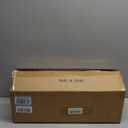 Lucidce 3 Pack Round Ripple Glass Globes for Light Fixtures Replacement, Clear Amber Glass Shade for Farmhouse Pendant Light Chandelier Wall Sconce, 15/8 Inch Fitter