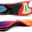 Plantar Fasciitis Orthotic Insole for Flat Feet, High Arch Support Inserts Women Men, 240 lb Heavy Duty Work Boot Insoles for Men, Arch Pain, Plantar Fasciitis Relief, Shock Absorb, 1 Pair