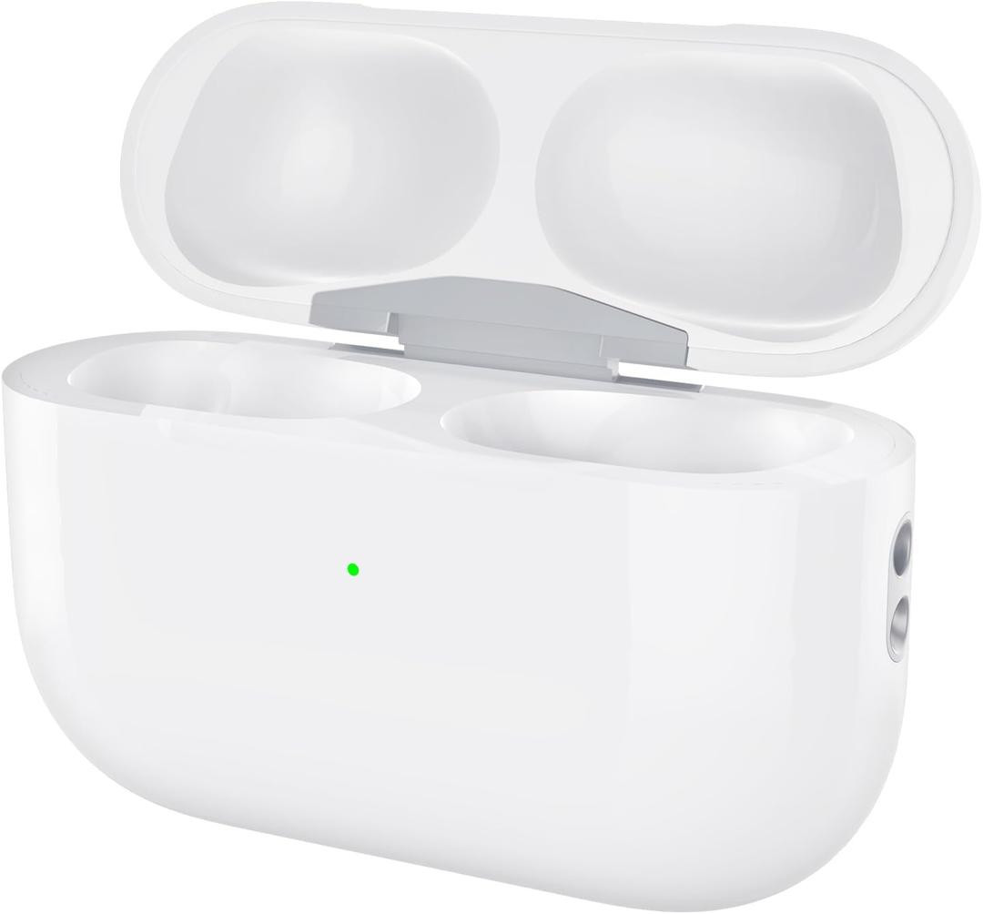 Charging Case for AirPods Pro 1st/2nd Generation, Charger Port for Airpod Pro 2nd/1st Replacement Charger Case Built-in 660 mAh Battery Support Wireless & Wired -No Earbuds (USB-C Port)