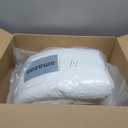 EASELAND Twin XL Down Alternative Comforter - Quilted Duvet Insert for All Seasons, Soft Lightweight with Corner Tabs, Summer Winter Warm Bedding, White 6892 Inches