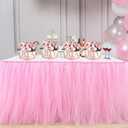 TSVATE Pink Baby Shower Boxes Decorations - 4 Baby Shower Centerpiece Boxes Gender Reveal First Birthday Centerpiece Decors (Without Flowers)
