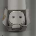 Ultrasonic Retainer Cleaner with UV Sterilizer, 45kHz Dental Cleaning Machine for Dentures, Aligners, Mouth Guards, Braces & Jewelry  Portable 200ML Rechargeable Cleaning Pod W190MAX (White)