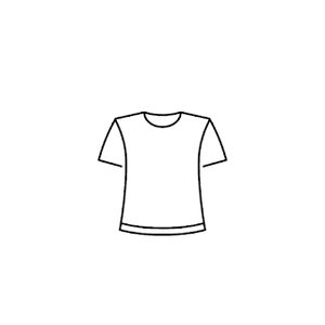 T-Shirt Black, Size L