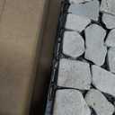 Decking Natural Pebble Interlocking Floor Patio Tiles, Indoor & Outdoor Interlocking Tiles 12"x12" 6pcs - A Great Upgrade Option for Garden Patio Path (Khaki)