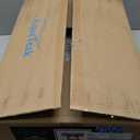 AquaTeak The Original 18" Asia Teak Shower Bench - Shower Stool for Bathroom - Durable Water Resistant Shower Chair - Shaving Foot Rest - Indoor & Outdoor Use