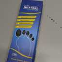 Walkhero Plantar Fasciitis Inserts - Arch Support Orthotic Insoles for Flat Foot and Foot Pain, Everyday Comfort and Support (Mens 7-7 1/2 | Womens 9-9 1/2 Gray)