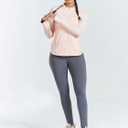 ALLZERO Women's UPF 50+ Sun Protection Jacket - Zip Up Athletic Jacket with Mesh Back Stretchy Gym & Running Jacket (XS)