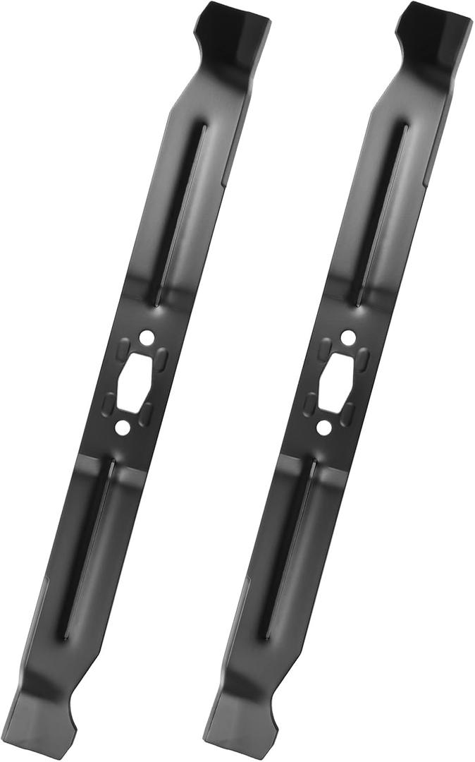 742P05642 Blades 21 Inch Mulching Mower Blade Compatible with D ewalt 21'' Models, C ub Cad et SCP21E, M TD Walk-Behind Mowers, Replaces 742-05642, DWO1DT233, S Shape Center Hole, 2 Pack