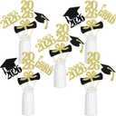 9 x 24Pcs 2026 Graduation Centerpieces Sticks Gold, Class of 2026 Graduation Party Centerpieces Sticks for Tables 2026 Gold 2026 Graduation Table Centerpieces Decorations