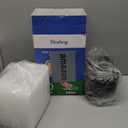 50 Pack (100-Piece) 32 oz Meal Prep Containers Reusable with Easy Open Lids, Sturdy Leakproof Food Safe, Microwave Freezer Dishwasher Safe, To Go Take Out Plastic Food Storage Pans with Lids, Black