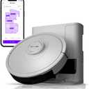 Shark IQ Robot Vacuum with Bagless Self-Empty 60 Day Capacity Base, Multi-Surface Cleaning, Powerful Suction, Pet Hair Pickup, for Carpets & Hardfloors, Home Mapping, White, RV2302AE