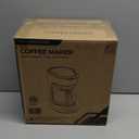 Compact 5-Cup Programmable Drip Coffee Maker  the essential coffee machine with Digital Clock, 24-hour Timer, Auto Shut-Off, and a Removable Filter Basket for Home & Office.