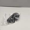 Body Trimmer for Men - Groin & Ball Shaver with Charging Dock - Constant Power No-Pull Electric Pubic Hair Clipper - 5-in-1 Guard Waterproof Body Groomer with LED Light, for Groin, Armpit & Body (Matte Black)