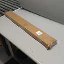 LazBlinds No Drill Blinds for Indoor Windows, Cordless 1" Vinyl Mini Blinds, Privacy S-Curve Blinds for Windows, Room Darkening Horizontal Window Blinds and Shades for Home, 34 1/2" W x 64" H, Grey