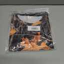 Men's Camo T Shirt Hunting Shirts Short Sleeve Fishing Camouflage Shirt (S)