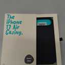 TineeOwl for iPhone Air Magnetic Case, Camera Control Button, Compatible with MagSafe, TPU, Minimalist, Slim/Thin, Grippy - Dune Series (Almost Black, iPhone Air)