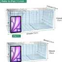 Humane Live Animal Trap Cage 26" × 9" × 10",Heavy-Duty Live Catch Cage for Raccoon, Squirrel, Stray Cats, Groundhogs, Armadillos, Opossums, Rabbits, Skunk, Mole, Small Wildlife Control