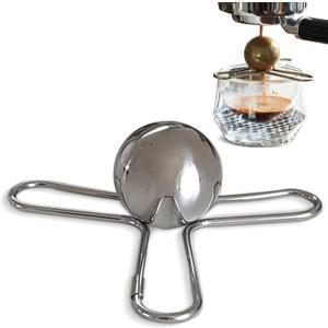 The SPHERE Espresso Cooling Ball, Compound Chiller for Espresso Shots, Espresso Accessories, Espresso Machine Accessories, Espresso Must Haves, Coffee Tools, Works for Nespresso (3 Prong)