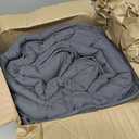 yescool Weighted Blanket for Adults (17 lbs, 60" x 80",Grey) Cooling Heavy Blanket for Sleeping Perfect for 160-180 lbs, Queen Size Breathable Blanket with Premium Glass Bead, Machine Washable