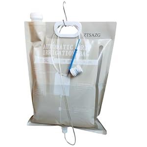 Iv Plant Watering Bags, Indoor Plant Watering 1.72gal/ 6.5L High Volumetric, Precisely Adjustable Drip Rate, Long Time House Plant Life Support