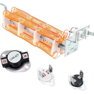 Dryer Heating Element Kit Compatible with may-tag Dryers PYE2300AYW PYET244AYW PYET344AYW PYE4557AYW PYE1000AYW PYE1000AZW PYE2000AYW PYE2000AZW PYE2200AKW PYE2200AYW PYE2200AZW PYE2300AZW PYE3200AYW