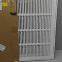 Howeall 20"W x 20"H [Duct Opening Size] Steel Return Air Filter Grille - Removable Face/Door for 1 inch Filters -HVAC Vent Cover Grill - White [Outer Dimensions: 22 5/8"W X 22 5/8"H]