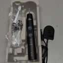 Philips Sonicare ProtectiveClean 5300 Rechargeable Electric Toothbrush, with Pressure Sensor, 3 Cleaning Modes, SmarTimer and QuadPacer, with 2 Bonus Brush Heads, Travel Case, Black, Model HX6423/34