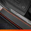 Car Floor Mats for Jeep Grand Cherokee: All Weather Rubber Custom Fit Accessories for 2011-2021 Model (Not for L) Full Coverage Floor Mats Cargo Liner with Backrest Protectors & Door Sill Guards