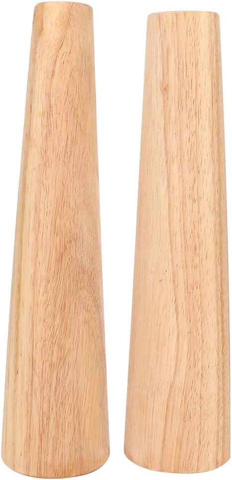 Wood Bracelet Mandrel, 2pcs Bangle Mandrel Round Oval Shape Sizing Bangle Mandrel Wooden for Jewelry Makers for Jewelry Making