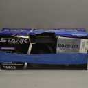 Stark USA 1" Air Impact Wrench Gun Long Shank Pneumatic Truck Mechanics Socket (38mm & 41mm) Set Truck Trailer Heavy Duty Repairs and Maintenance with Carrying Case (Black)