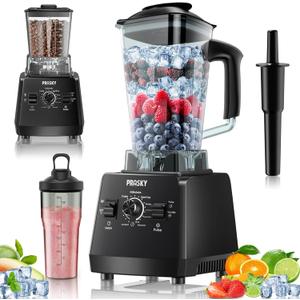 Blenders for Kitchen, Blenders for Shakes and Smoothies with To-Go Bottle, Blender & Grinder Combo