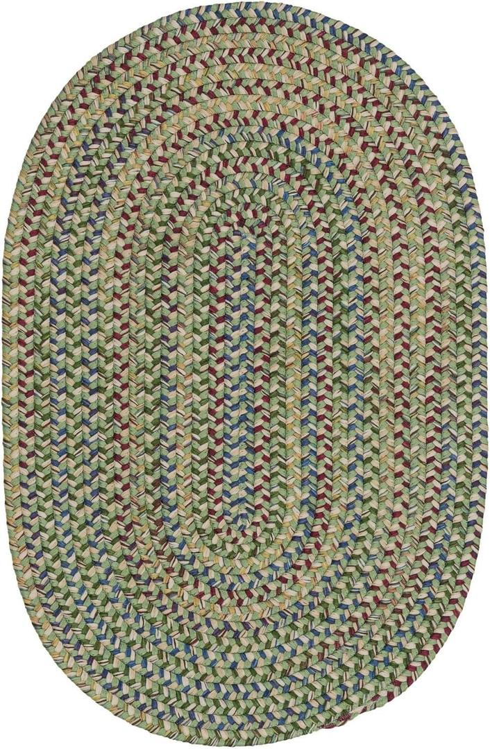 Colonial Mills Naples Oval - Moss Green 2x3