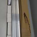 Heavy Duty Bypass Sliding Closet Door Track Hardware 72",6FT Aluminium Pocket Door Track Rail Set, Smoothly and Quietly, for 2 Door System