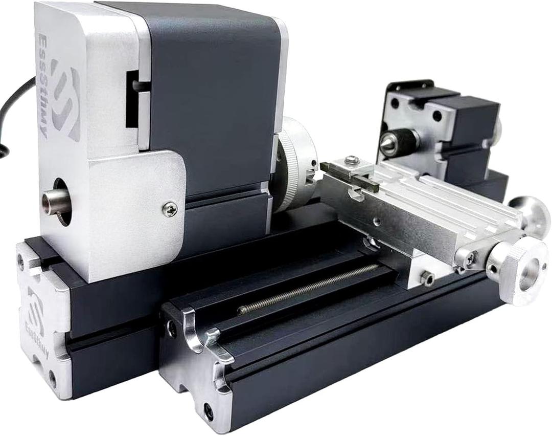 Mini Metal Lathe Machine, 36W 20000 RPM, Benchtop Lathe for Woodworking DIY,Crafting Wood & Soft Metal