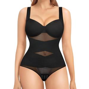 Nebility Shapewear for Women Tummy Control Shapewear Bodysuits Seamless Body Shaper Waist Trainer Body Suit 3XL