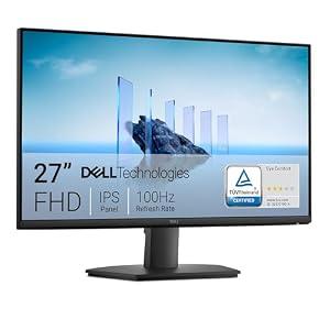 Dell 27 Monitor - SE2725HM, Full HD (1920x1080), 100Hz, IPS, 5ms, VESA (100x100mm), HDMI, VGA, Black