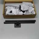 10 Pieces Bathroom Accessories Set, Bathroom Hardware Set, 24 inch Towel Bar, Towel Racks for Bathroom, Robe Towel Hooks, Toilet Paper Holder Wall Mounted, Black