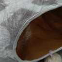 LUCKITTY Large Cat Tunnel Bed Under Christmas Tree with Fluffy Toy Balls, Small Cushion and Flexible Design- 10 inch Diameter, 3 ft Length- Great for Cats, and Small Dogs, Gray Geometric Figure