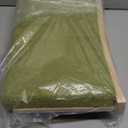 Curved Cat Wall Shelves and Perches, Floating Cat Wall Bed Furniture with Comfortable Cushion (Wood Shelf+Green Cushion)