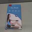 Comfytemp Elbow & Knee Ice Pack Wrap for Injuries, Compression Sleeve for Knees Replacement Surgery, Reusable Gel Hot Cold Pack Recovery for Knee, Elbow, Ankle, Arm, Calf, Leg, Wrist, Get Well Gift (Medium)