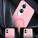 SPIDERCASE Magnetic for Samsung Galaxy S25 Edge Case, [10 FT Military Grade Drop Protection] Heavy Duty Shockproof Phone Case for Galaxy S25 Edge 5G, Pink