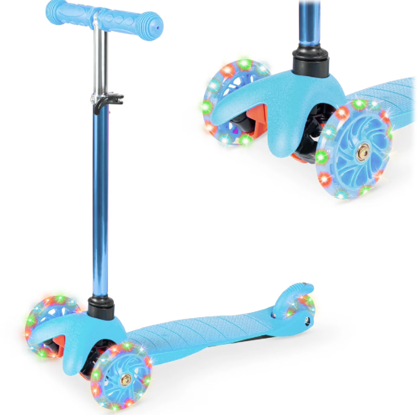 2-Wheel Kick Scooter, Girls, Light Blue