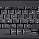 Logitech K400 Plus Wireless Touch TV Keyboard with Easy Media Control and Built-in Touchpad, HTPC Keyboard for PC-Connected TV, Windows, Android, ChromeOS, Laptop, Tablet - Black