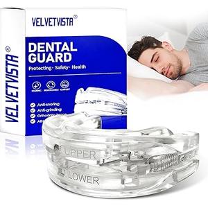 Anti Snoring Device,Professional Anti Snore Device, Customizable Adjustable Comfortable, Effectively Reduce Snoring, Comfort & Easy Breathing, Improve Sleep Quality（White）