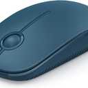 VssoPlor Wireless Mouse, 2.4G Slim Portable Computer Laptop Mouse with Nano Receiver Quiet Silent Optical Mice for Notebook, PC, Laptop, Computer-Sapphire Blue