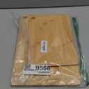 Kitsure Bamboo Cutting Board Set - Multi-Sizes Wooden Cutting Boards for Kitchen, Convenient Kitchen Essentials with Deep Juice Grooves, Cutting Board for Chopping & Serving, 2 Pack, Natural (Large + Medium)